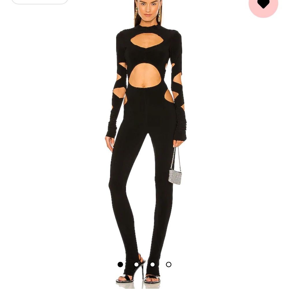 Long Sleeve Aztec Catsuit in Black
Norma Kamali from revolve